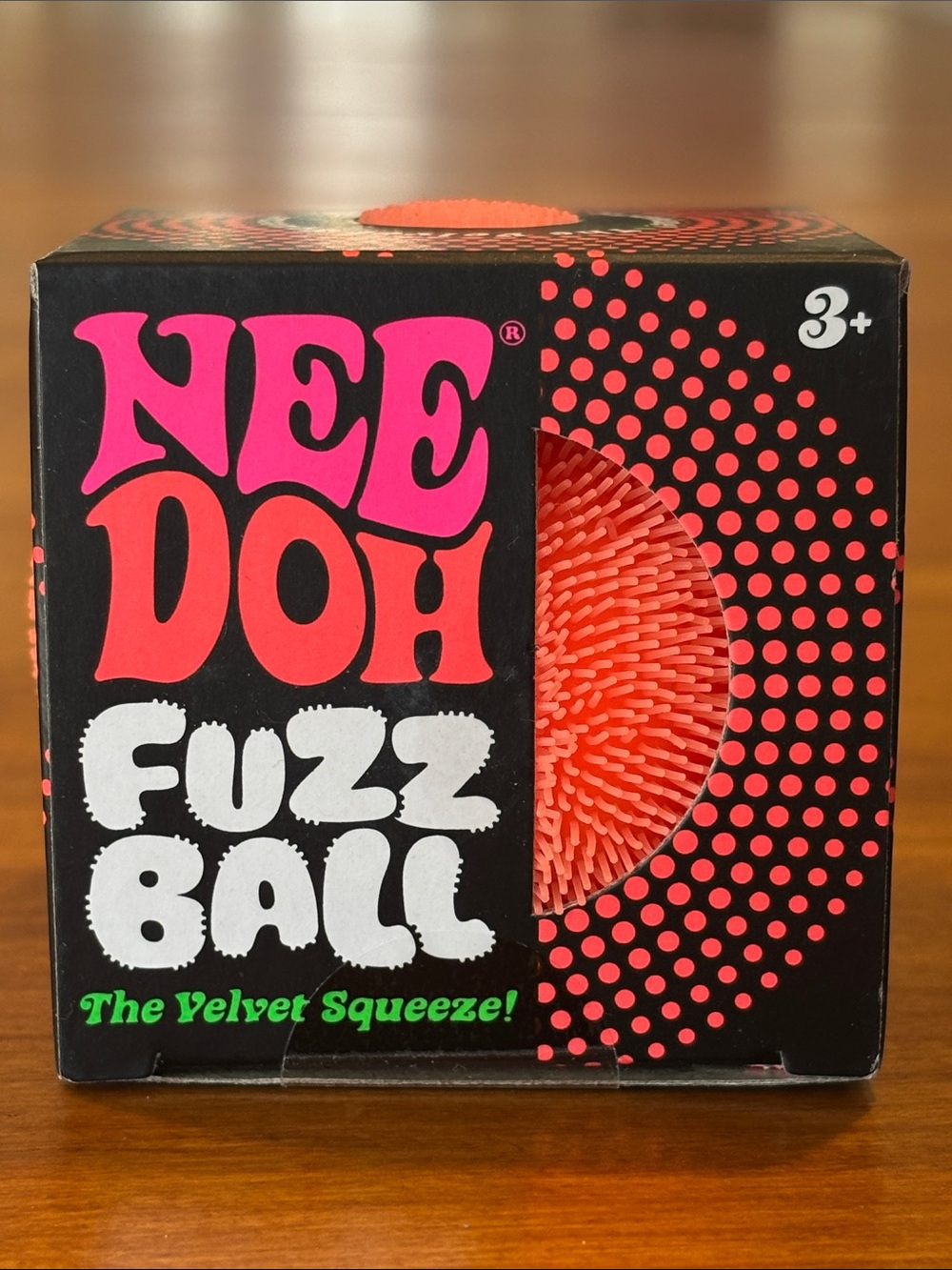 NEW NEEDOH FUZZ BALL The Velvet Squeeze Squishy Schylling Viral Squishie Toy😮